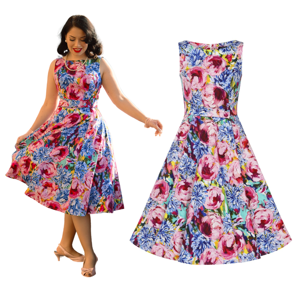 Monet Swing Dress - Image 5