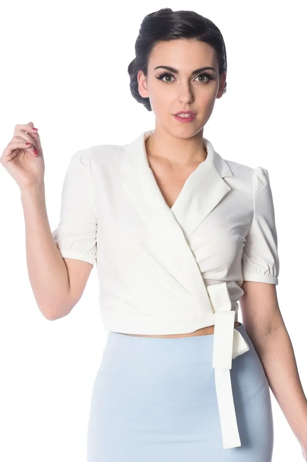 Wrap around blouse - Image 2