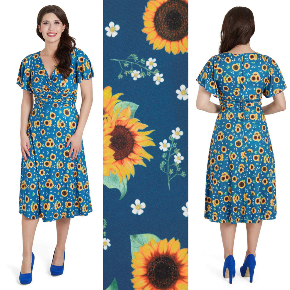 Dorothy sunflower dress UK Size 8