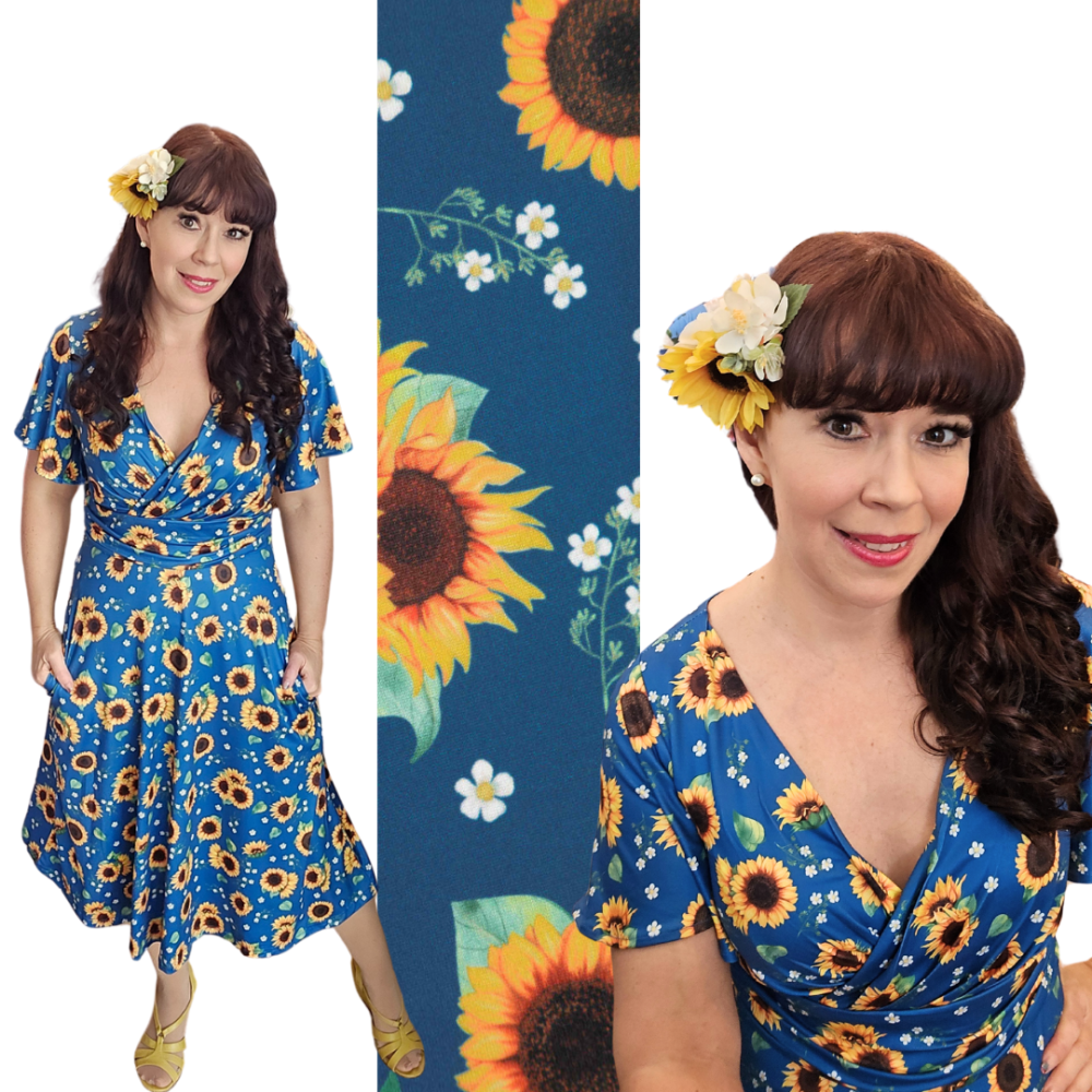 Dorothy sunflower dress UK Size 8