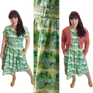 Louise "Wild swimmers" 1950's day dress