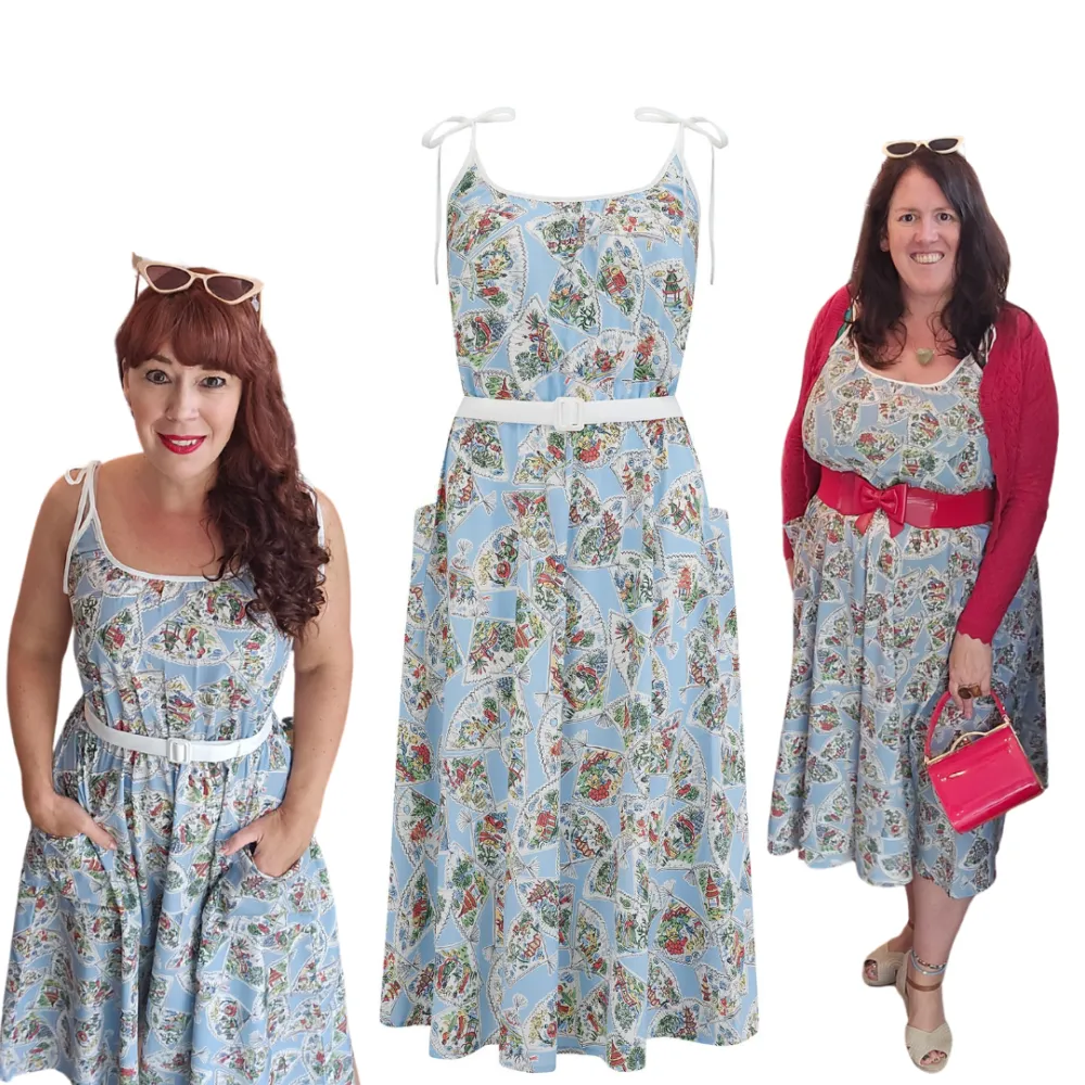 1950's Suzy sun dress UK size 10 - Image 5