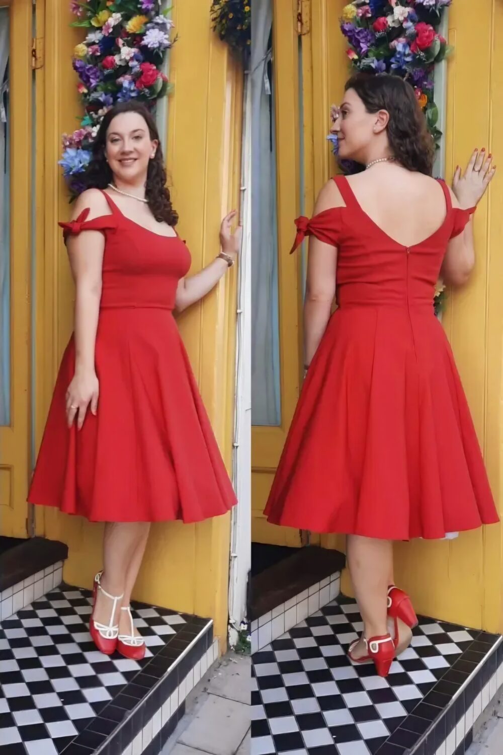 Nancy swing dress