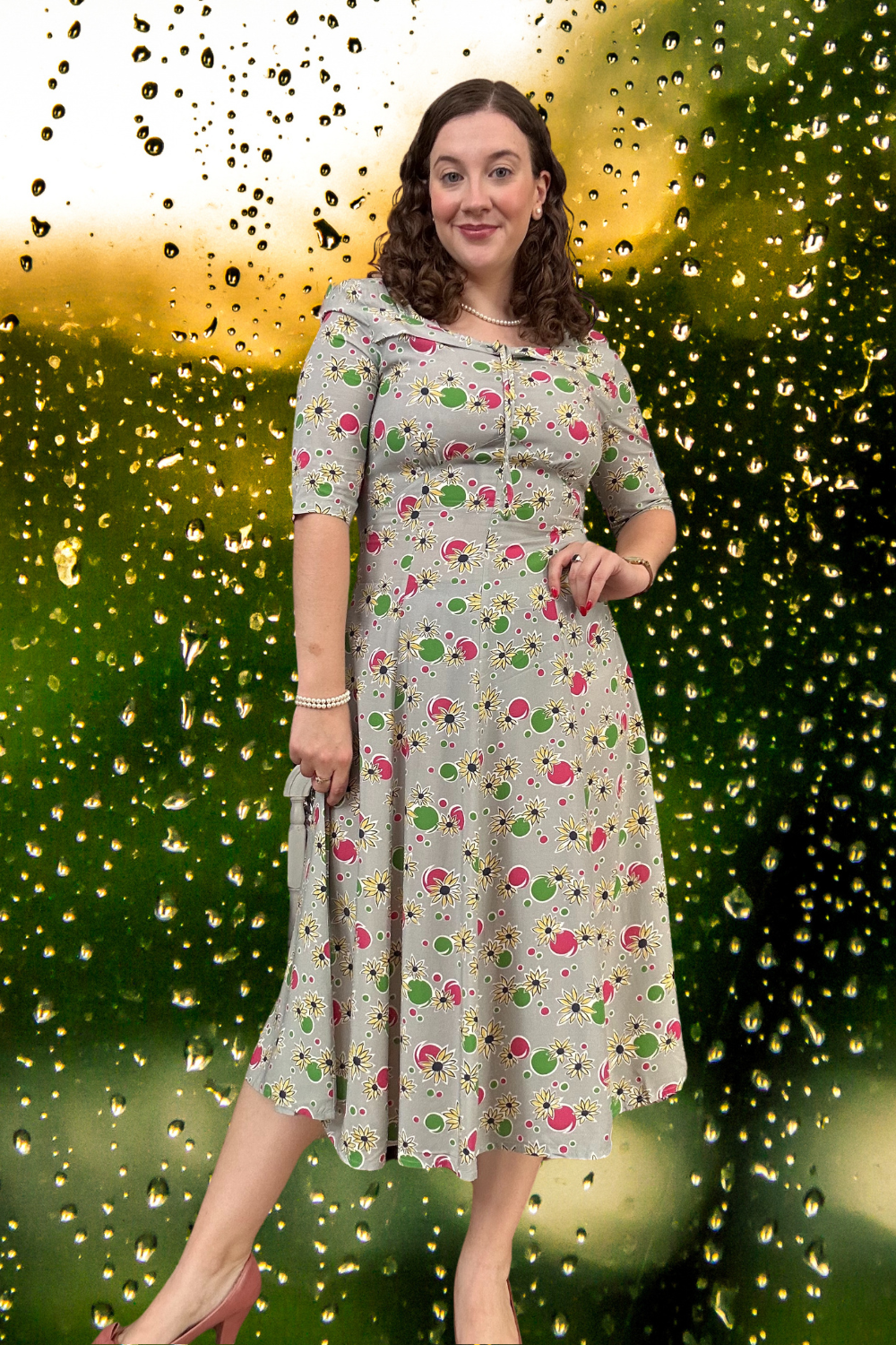 Daisy Bubble 1940s day dress