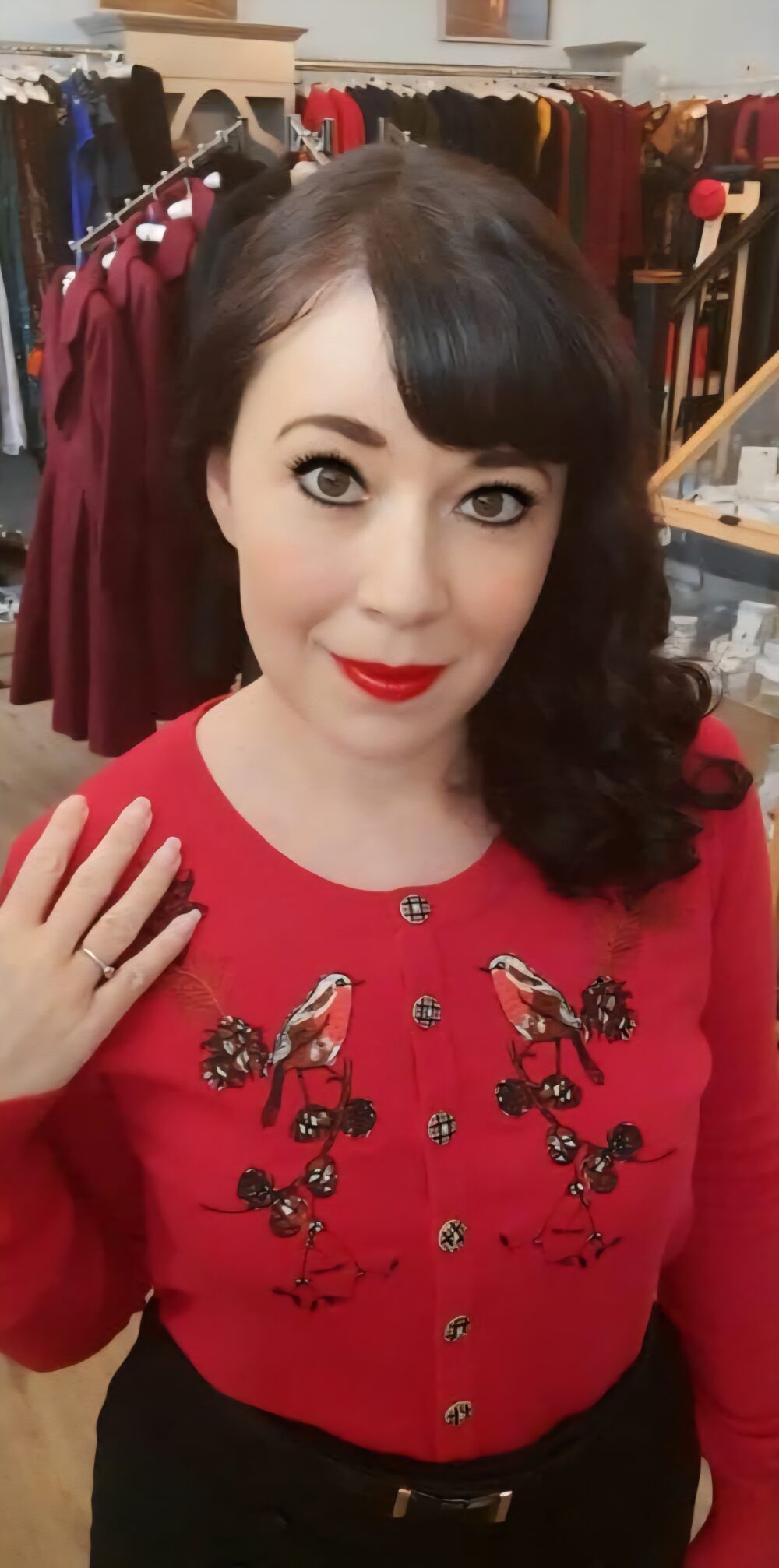 Rockin Robin cardigan