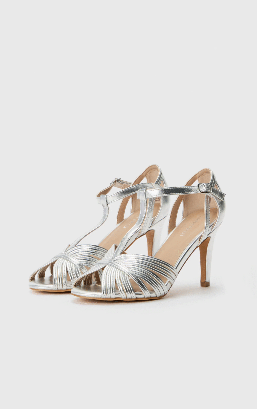 Anna Silver Heels
