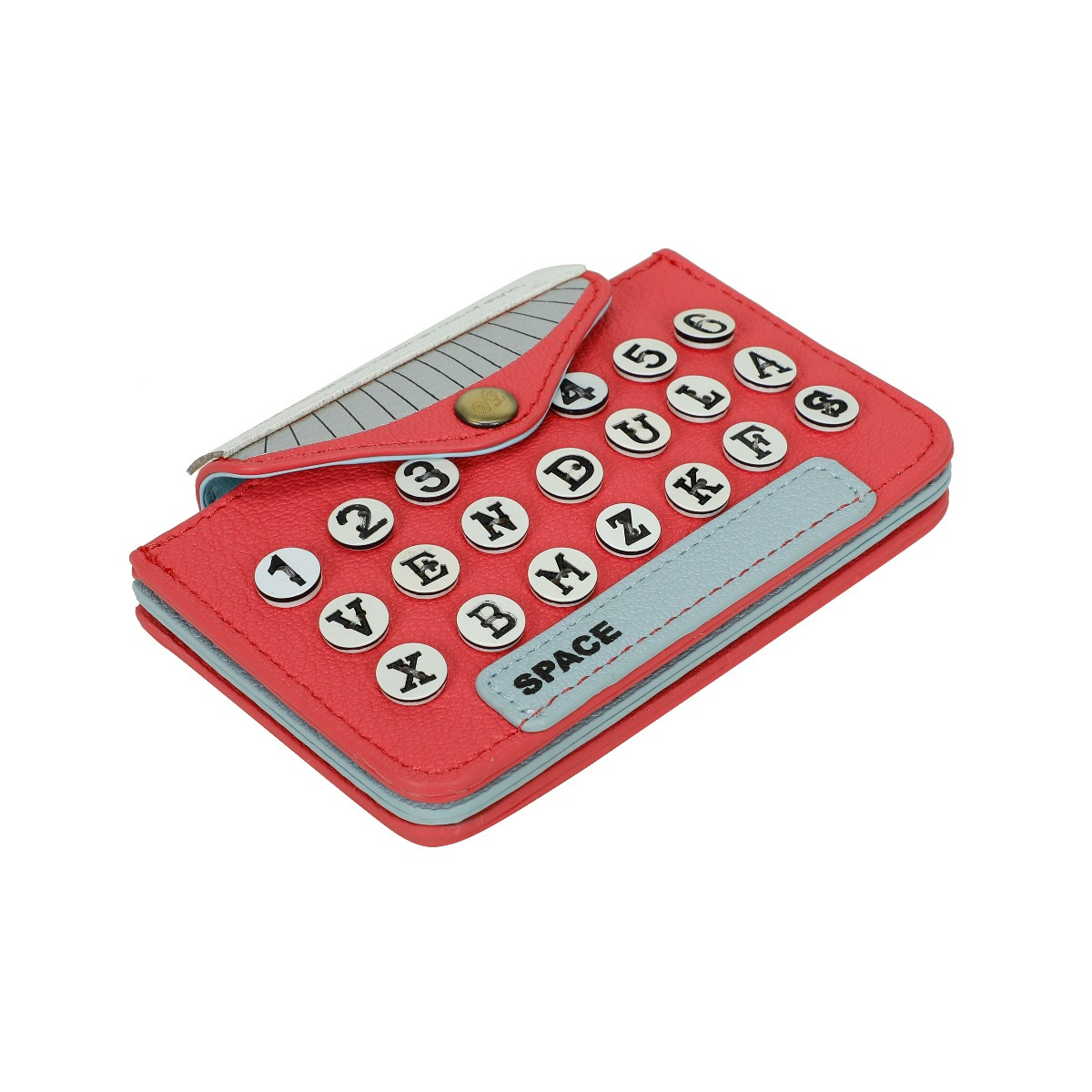 Vendula Vintage Rose Typewriter Accordion Card Wallet - Image 8