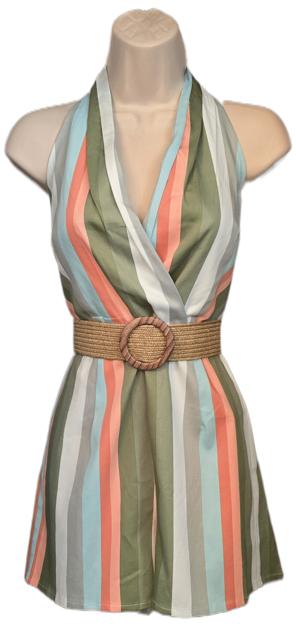 Midge stripes playsuit - Image 4