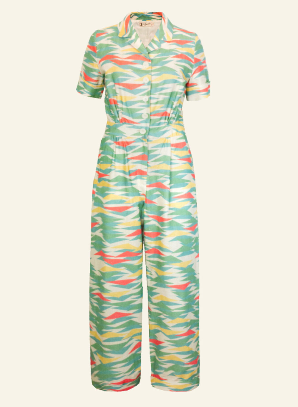 Francesca Long Jumpsuit - Multi Sails by Palava Folk - Image 3