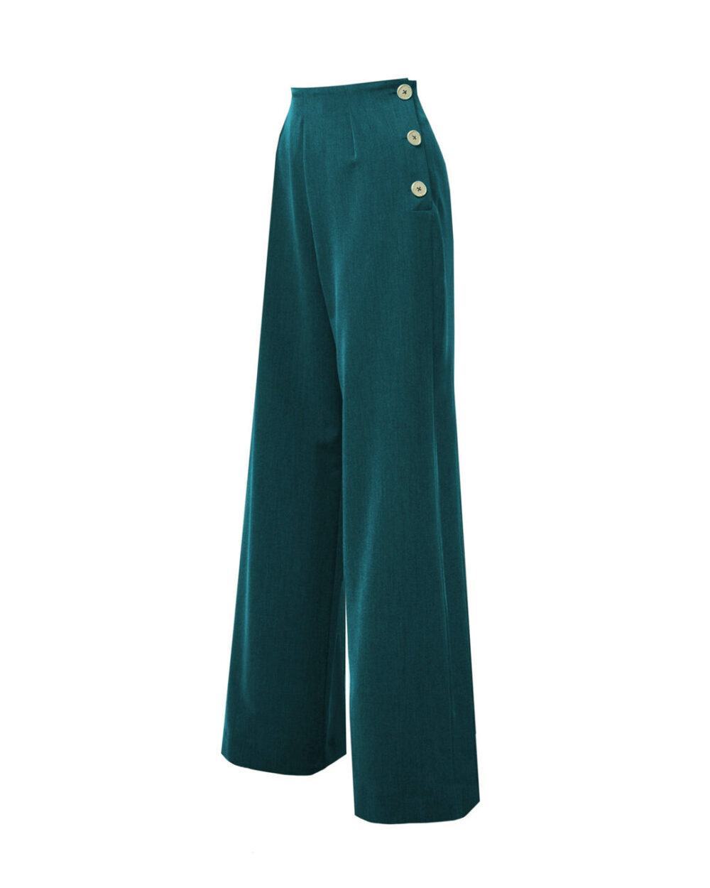 Josephine Teal Swing Pants - Image 2