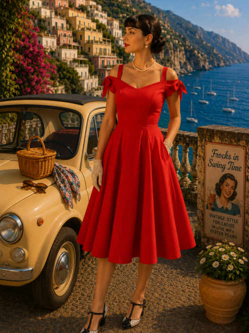 Nancy swing dress