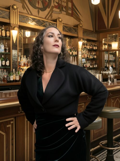 Marilyn cropped 1950's jacket