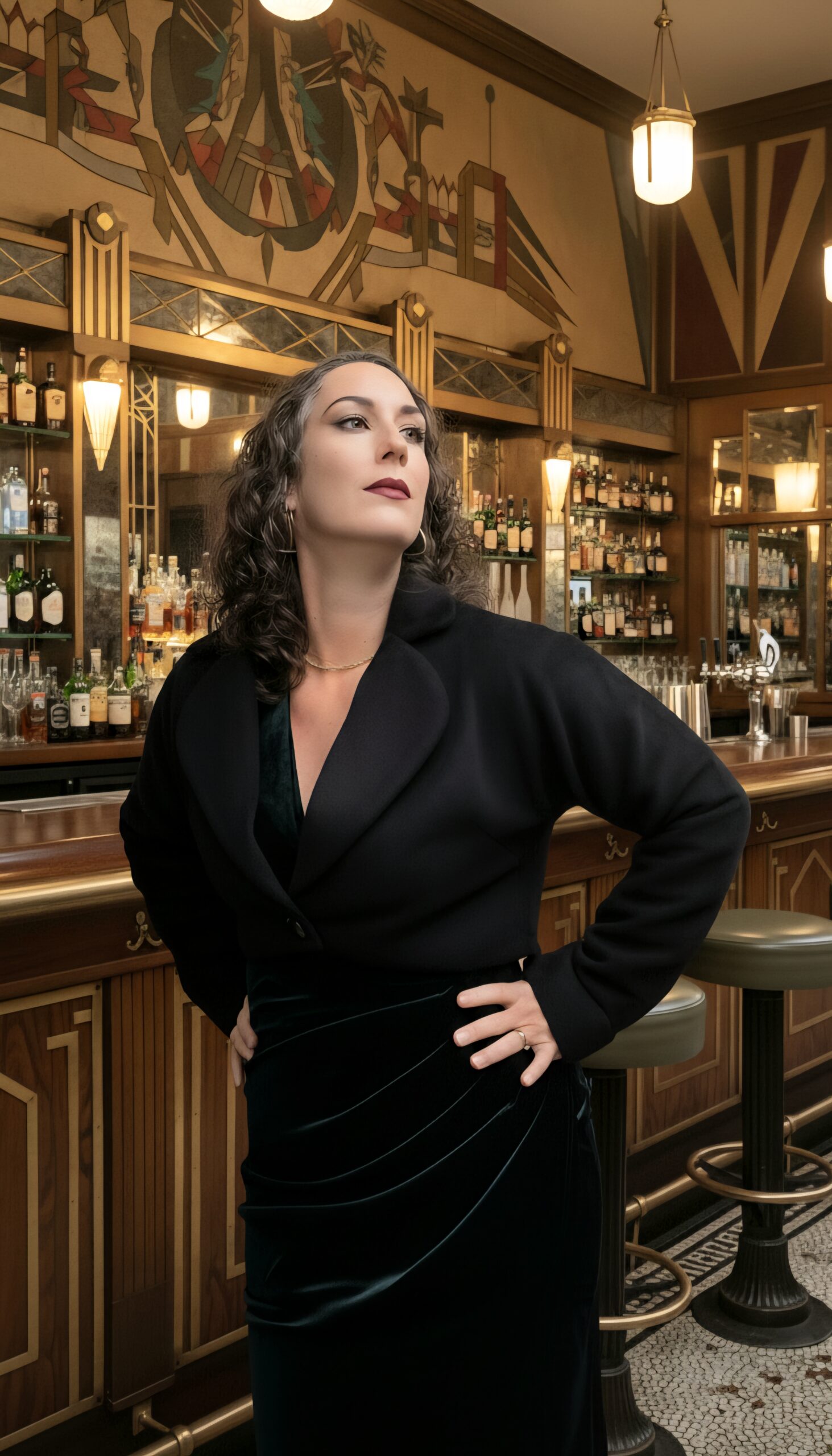 Marilyn cropped 1950's jacket