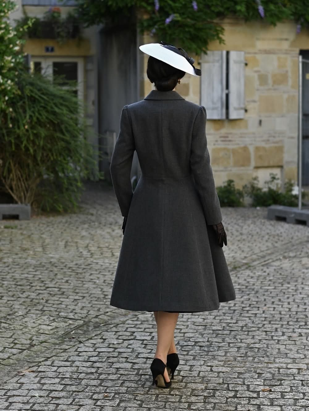 Gracie Grey swing coat - Image 3