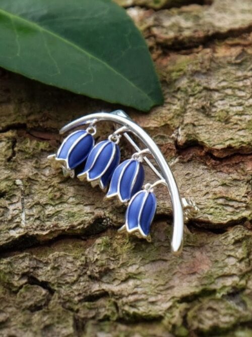 Bluebell Flower Brooch
