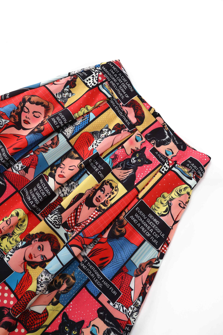Cat Lover Comic skirt - Image 5