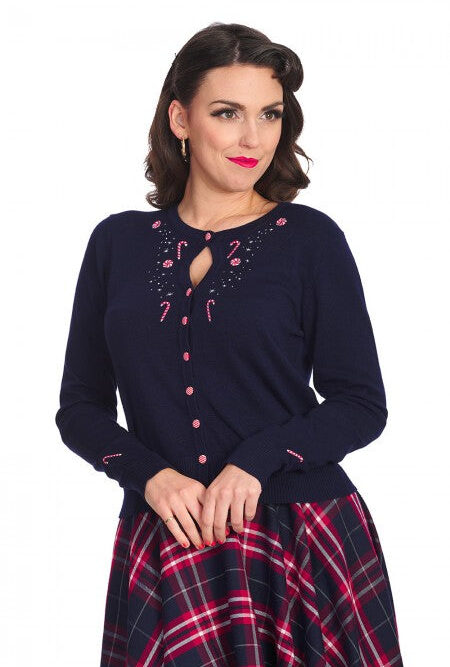 Candy cane Christmas Cardigan