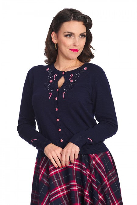 Candy cane Christmas Cardigan