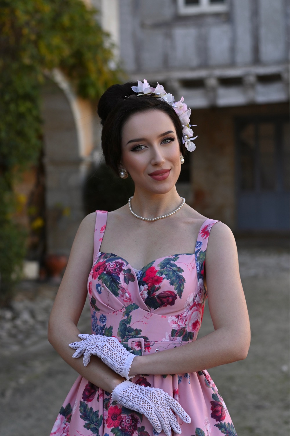 Rosabelle Bloom 1950's Swing dress - Image 4