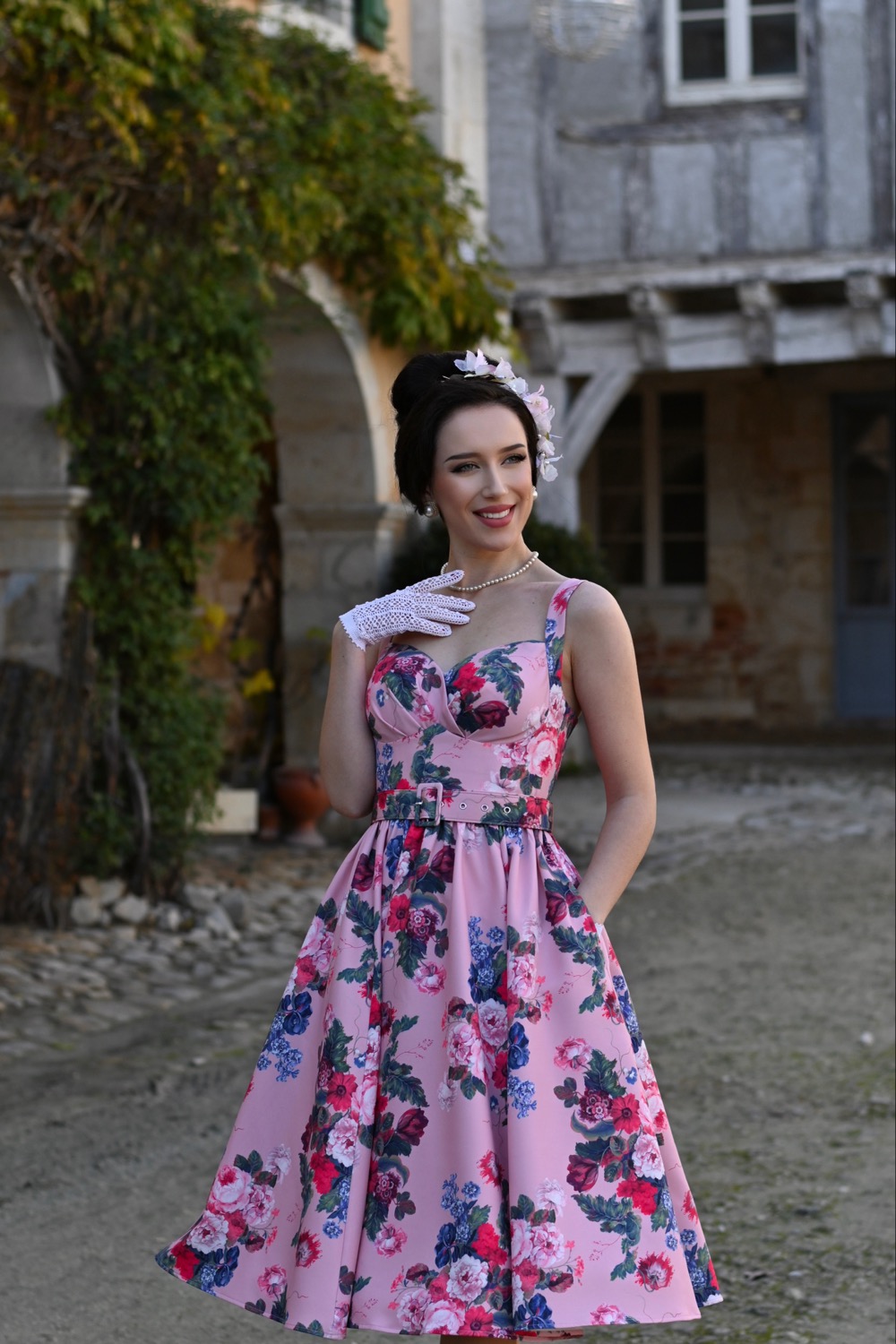 Rosabelle Bloom 1950's Swing dress - Image 3