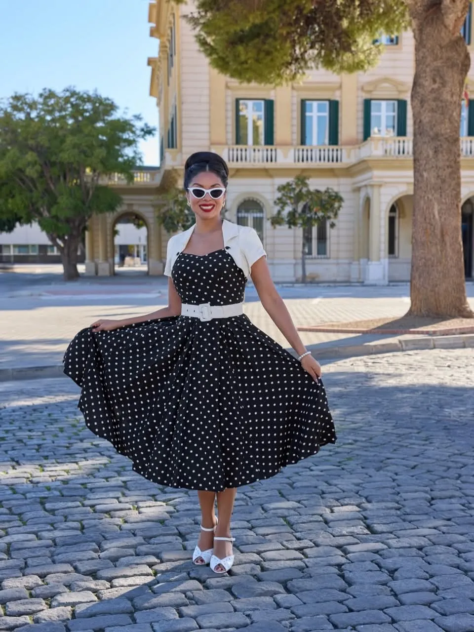 Jenna-May-Lou dress & bolero jacket by Miss Candyfloss - Image 2