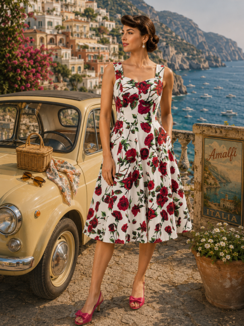 Betty-Rose swing dress
