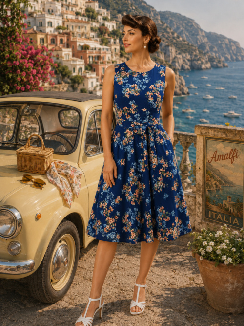 Daisy day dream dress in blue