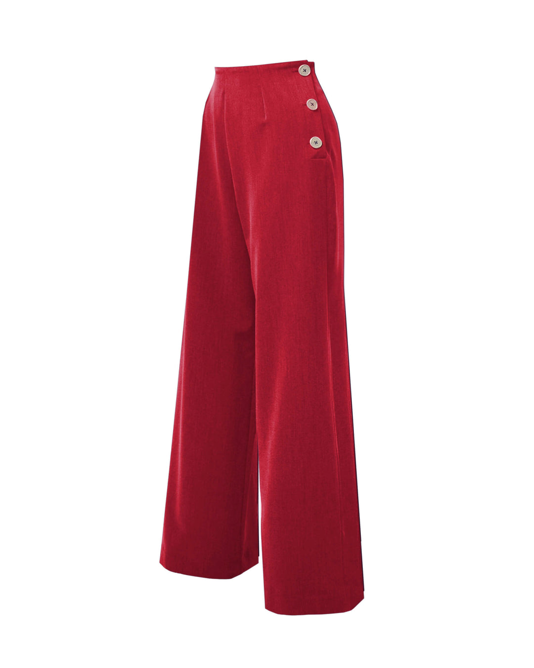 Josephine swing pants in radiant red - Image 3