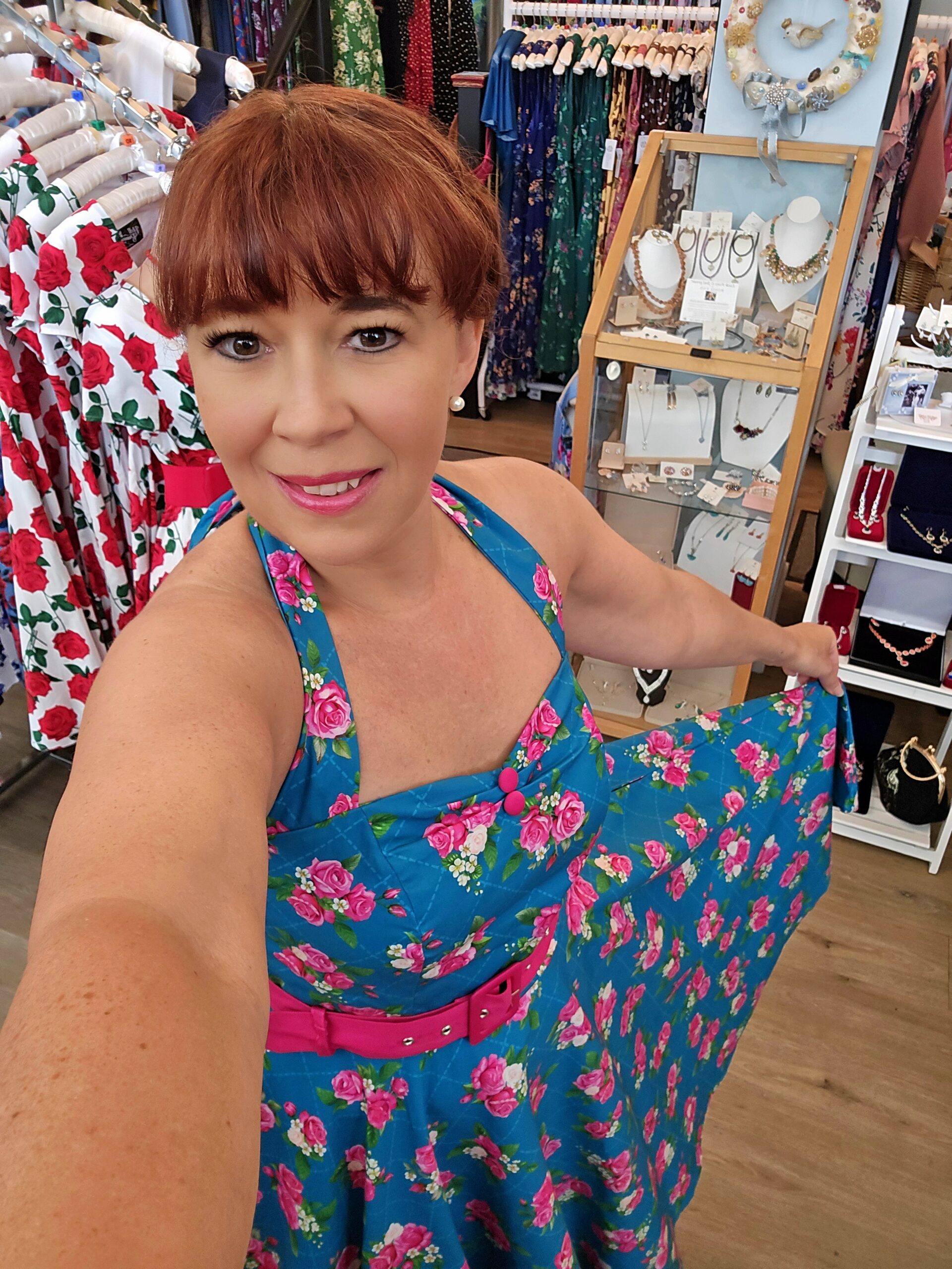 Ring a Roses halterneck swing dress - Image 7