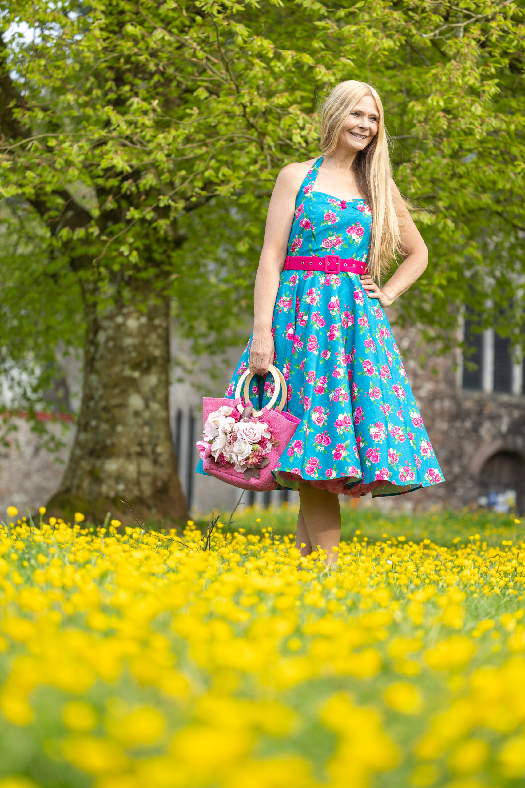 Ring a Roses halterneck swing dress - Image 10