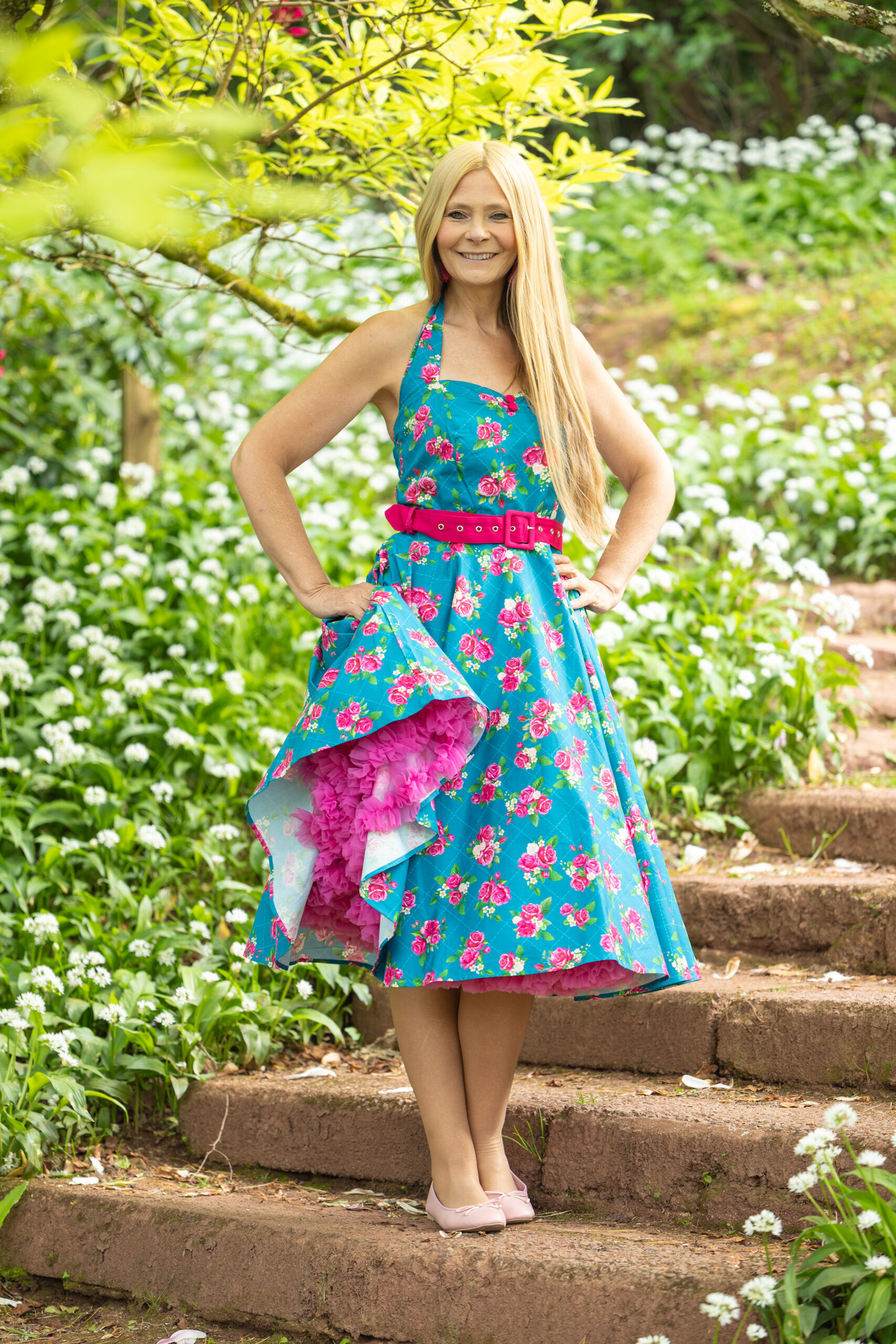 Ring a Roses halterneck swing dress - Image 5