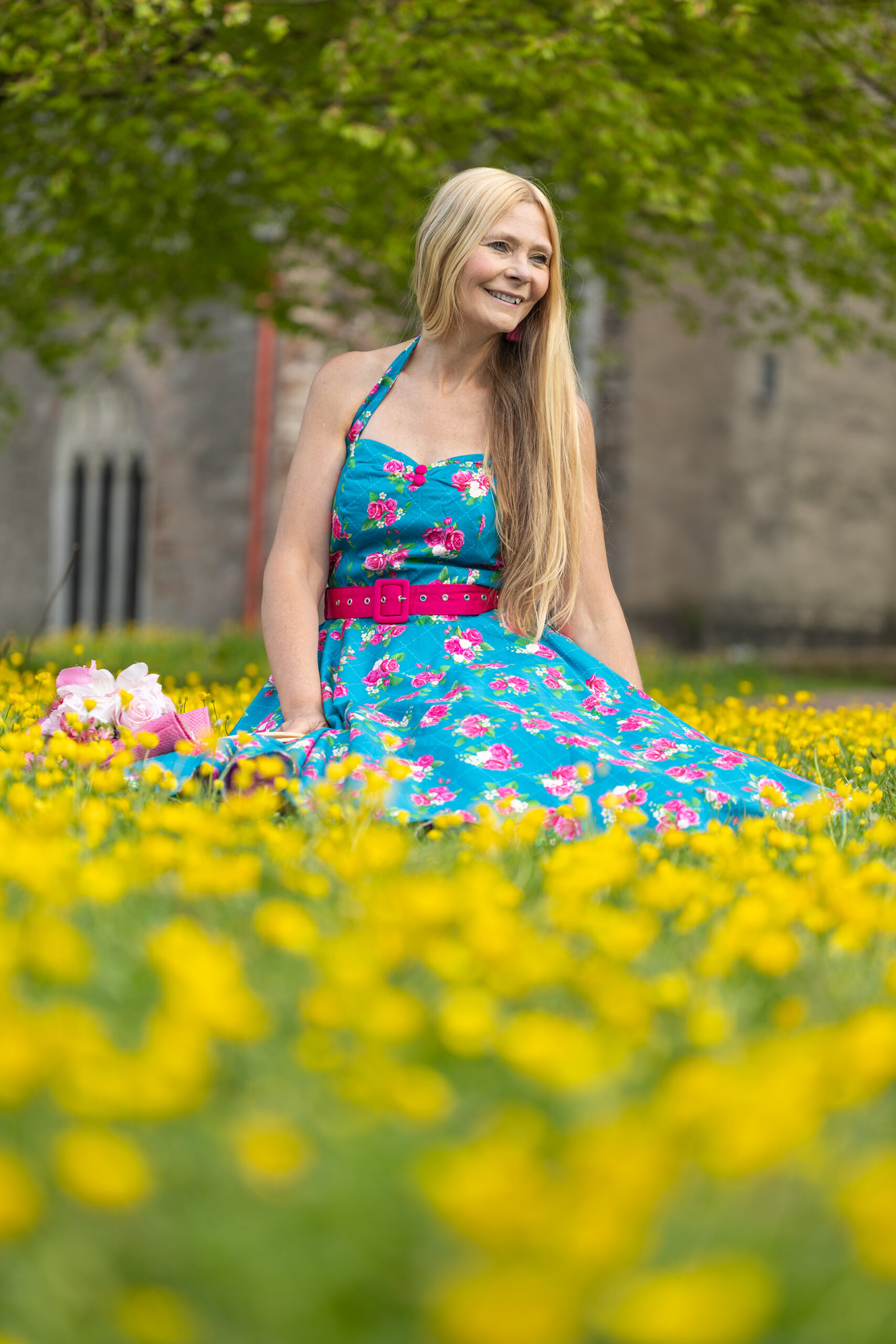 Ring a Roses halterneck swing dress - Image 3