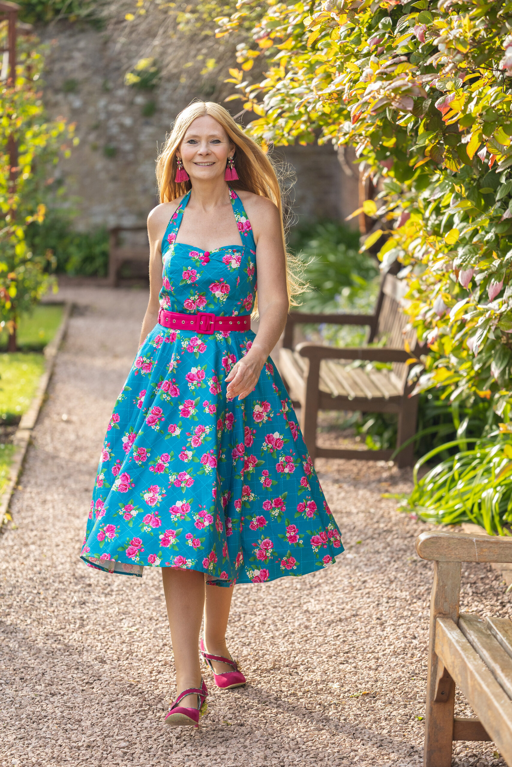 Ring a Roses halterneck swing dress - Image 4