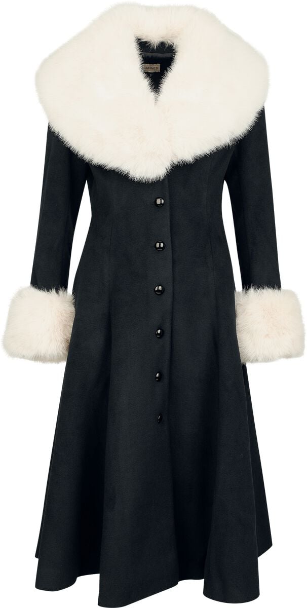 Martha swing coat with faux fur- Pre order - Image 8