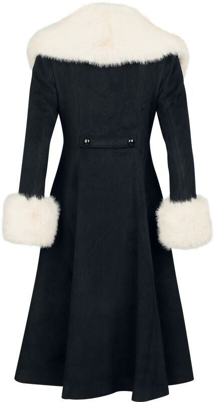 Martha swing coat with faux fur- Pre order - Image 9
