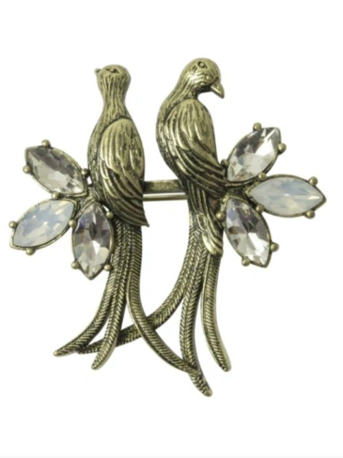 Love Bird brooch