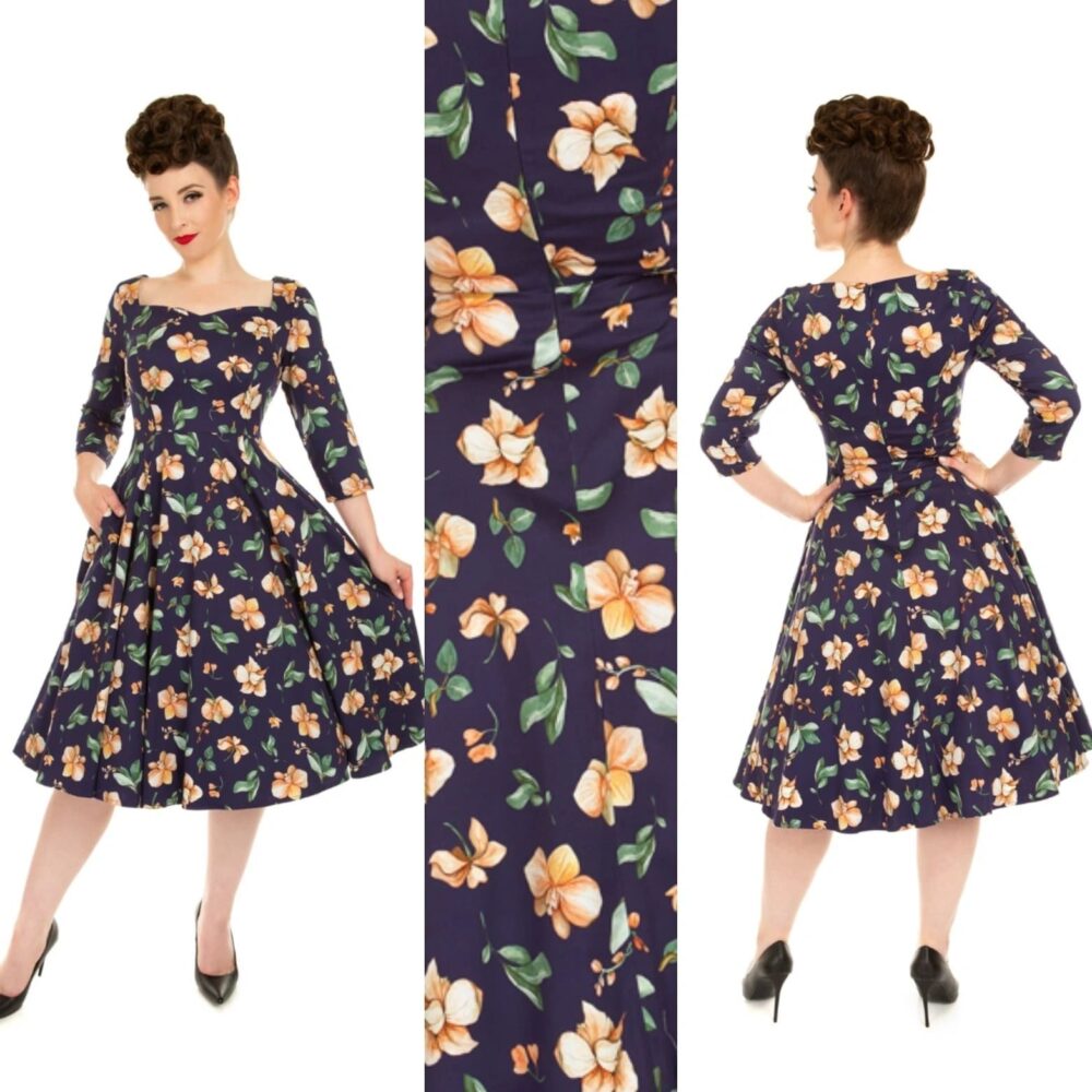 Sherie Floral swing dress