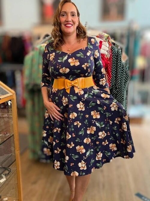 Sherie Floral swing dress