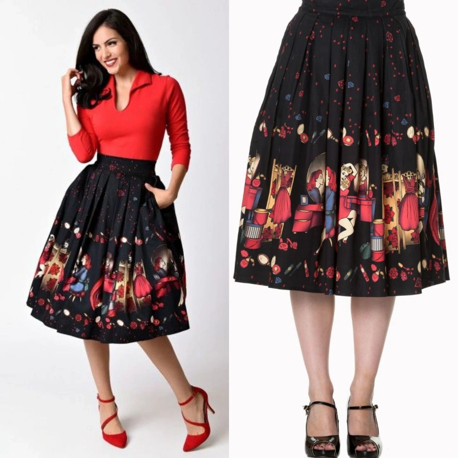 Boudoir Skirt - Frocks in Swing Time