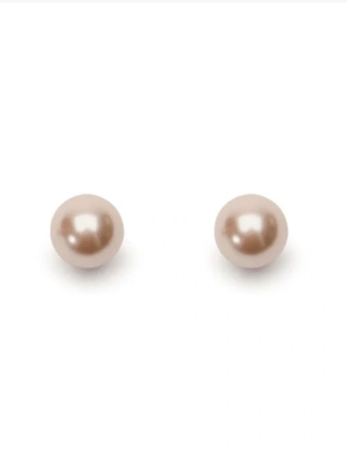 Vintage Style Pearl Stud Earrings