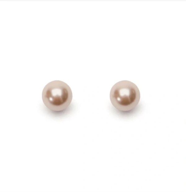 Vintage Style Pearl Stud Earrings