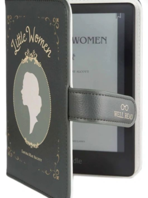 Book Lover "Little Woman" Universal Kindle/ eReader cover