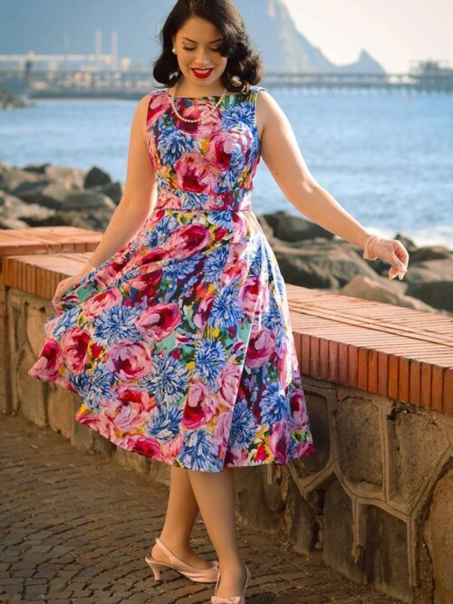 Monet swing dress