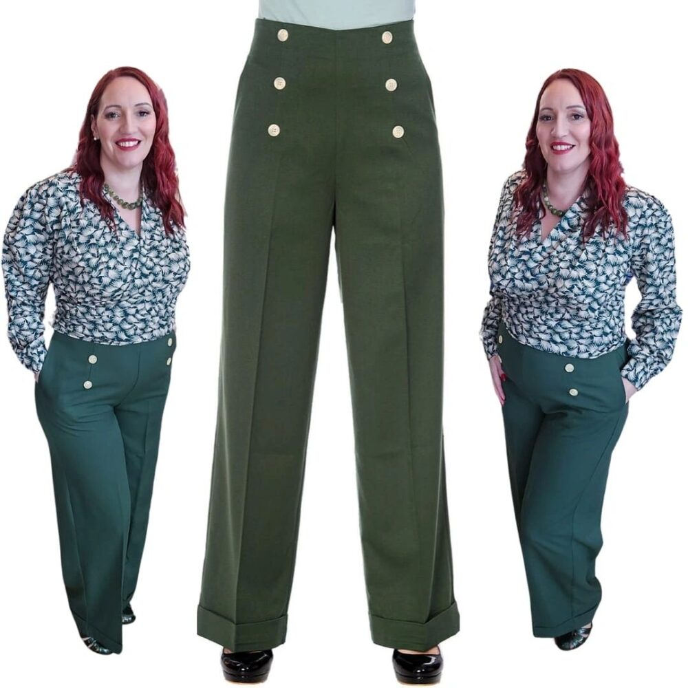 Cute as a button trousers