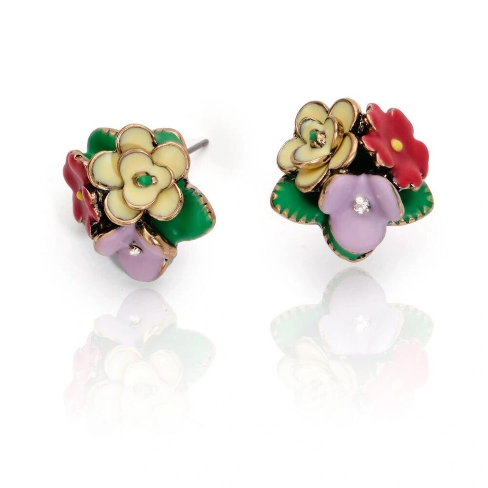 Frida flower cluster studs