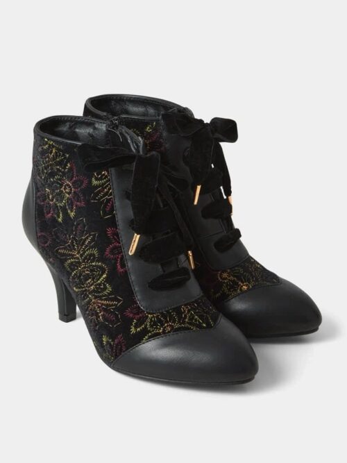 Midnight Velvet Boots