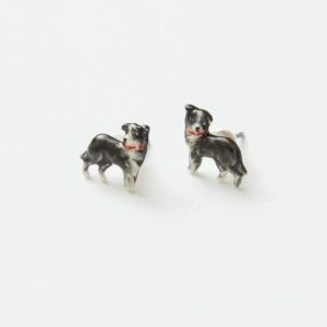 Fable Collie Dog earrings