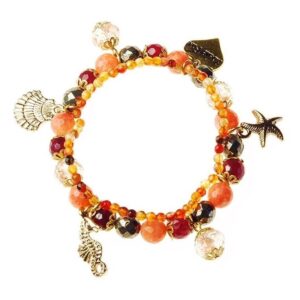 Rosie Fox Coral Nautical charm bracelet