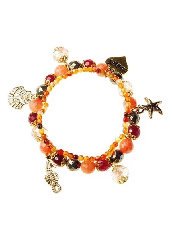 Rosie Fox Coral Nautical charm bracelet