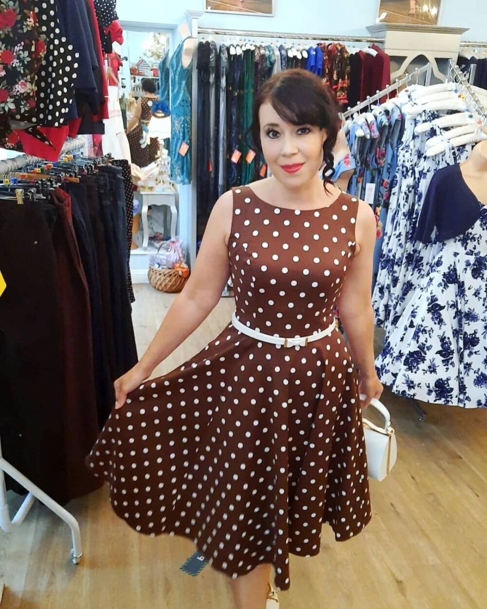 Julia swing dress